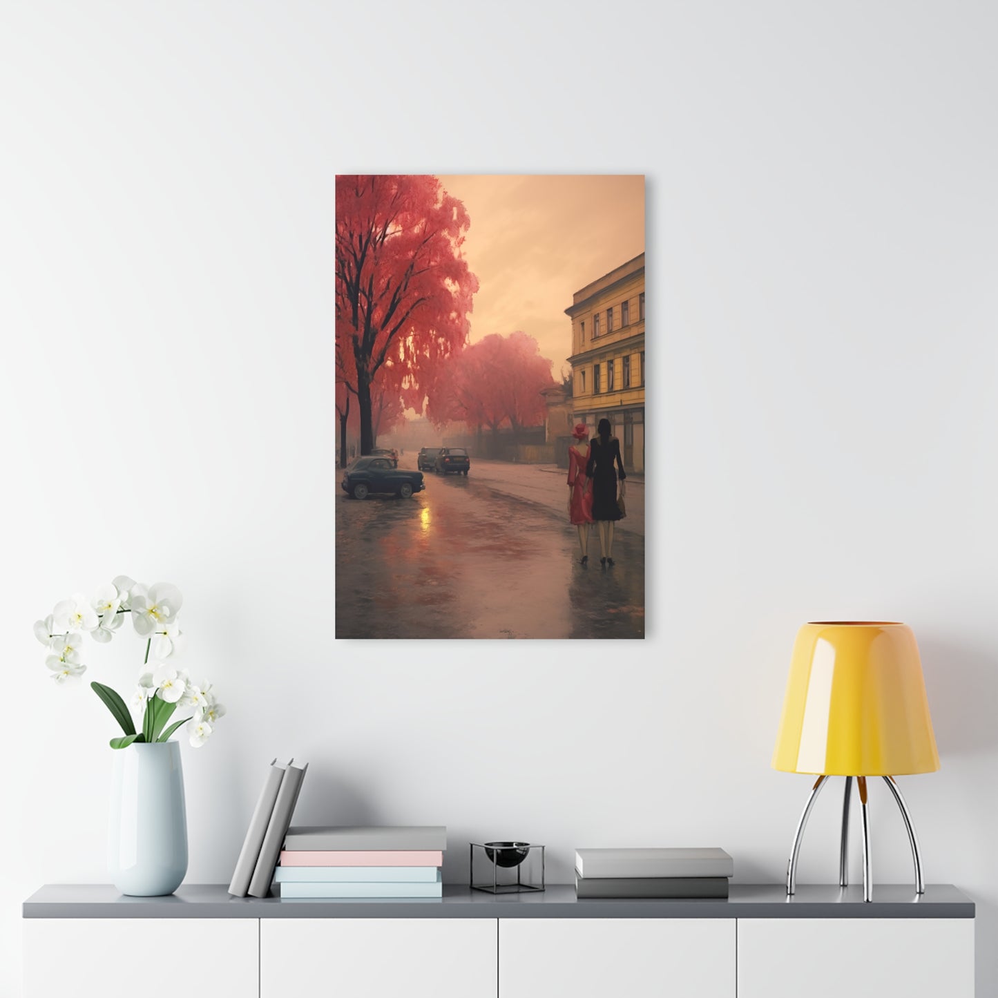 Acrylic Prints (French Cleat Hanging), Crimson Soirée (23-7513)