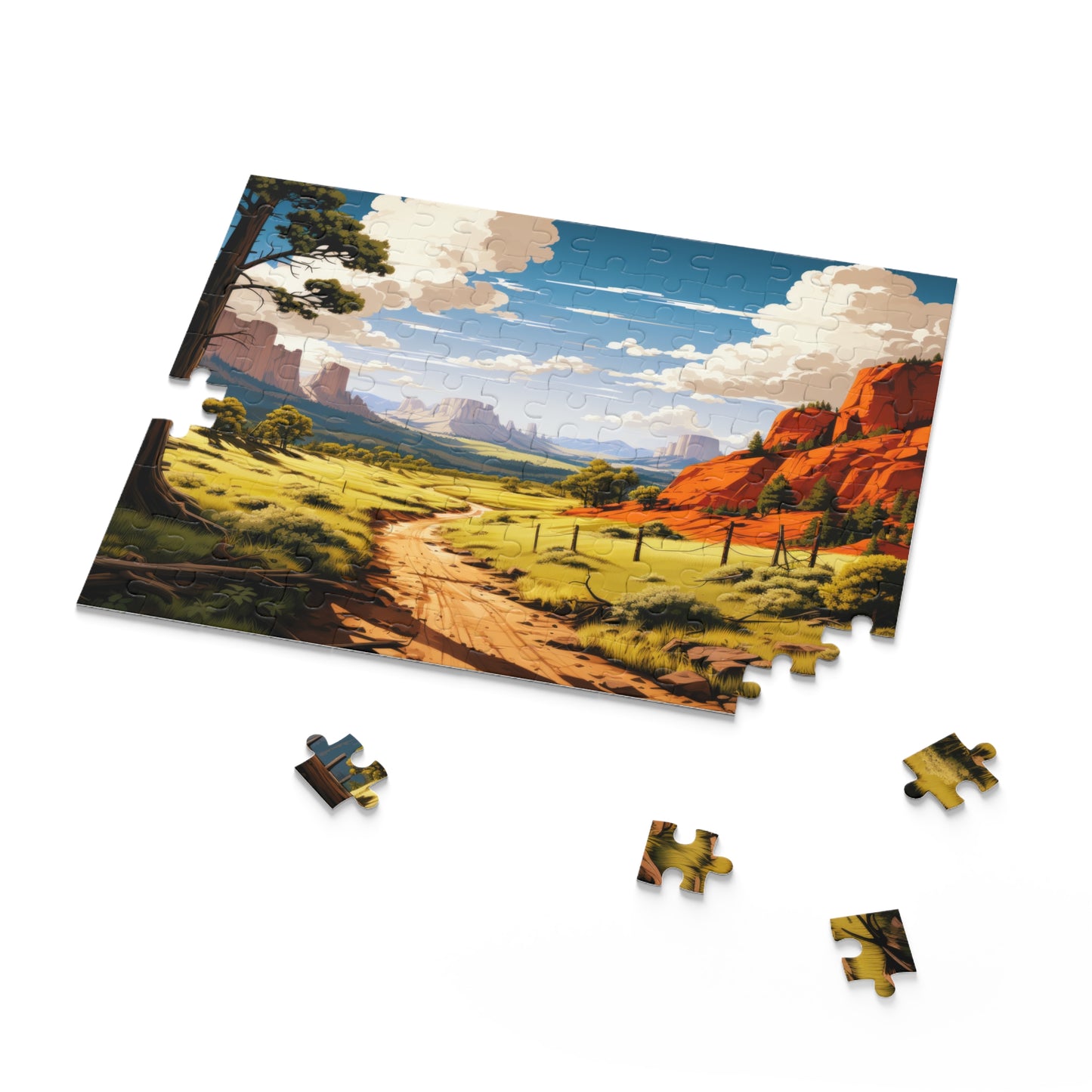 Jigsaw Puzzle (120, 252, 500-Piece), Vista Grandeur (23-5304)