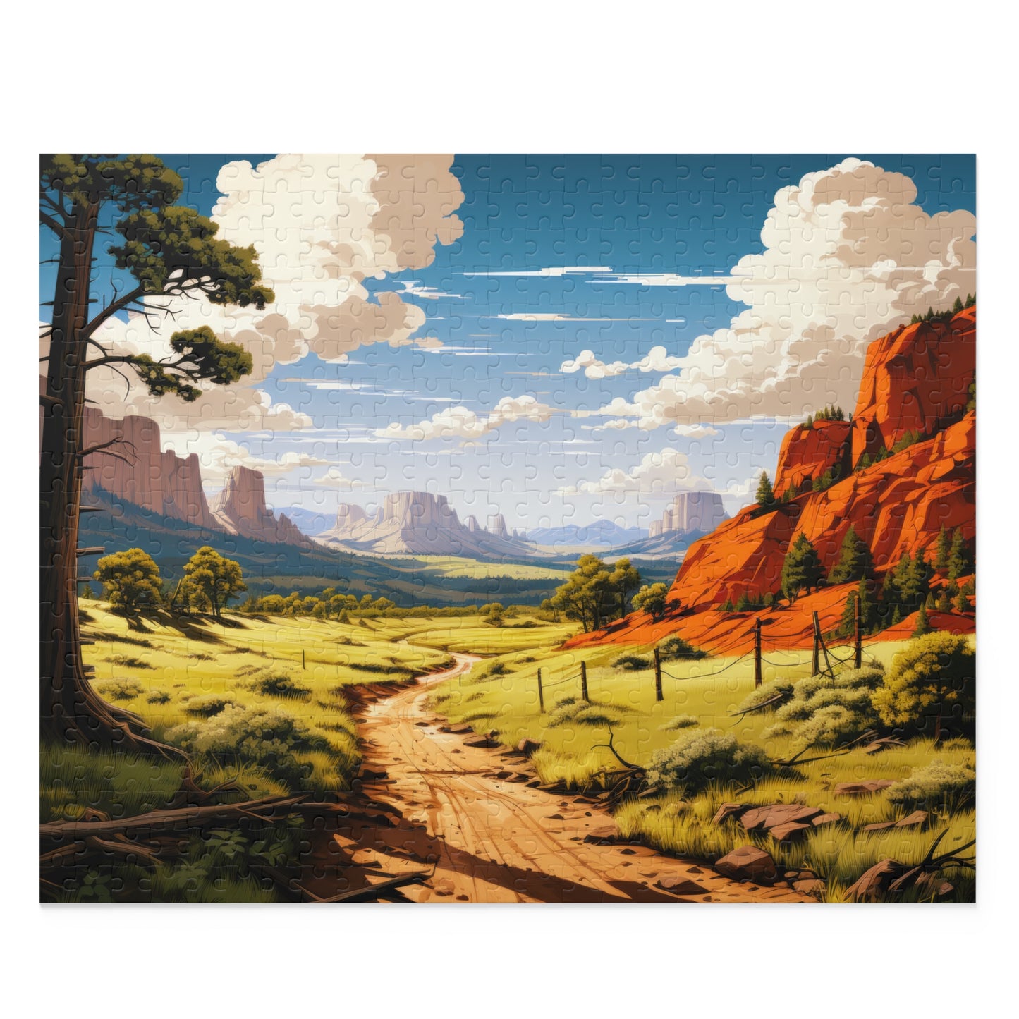 Jigsaw Puzzle (120, 252, 500-Piece), Vista Grandeur (23-5304)