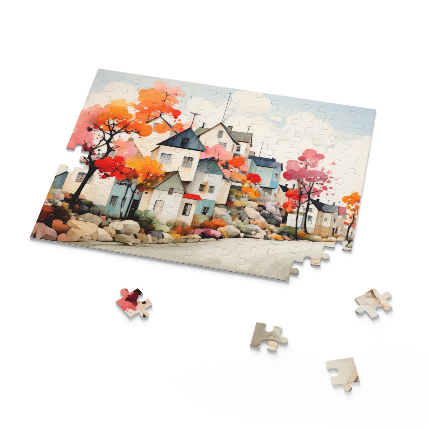 Jigsaw Puzzle (120, 252, 500-Piece), Autumn Whimsy (23-5313)