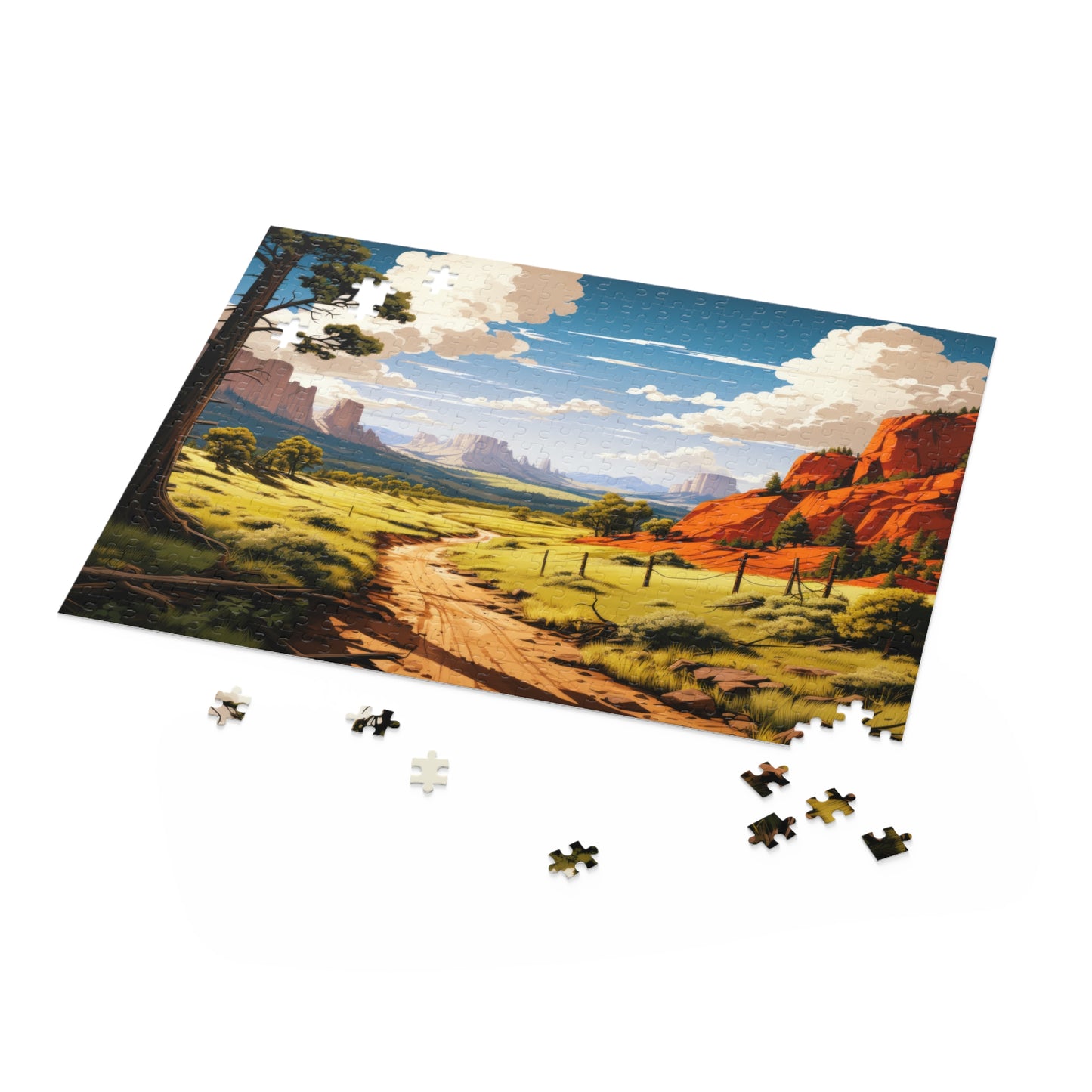 Jigsaw Puzzle (120, 252, 500-Piece), Vista Grandeur (23-5304)