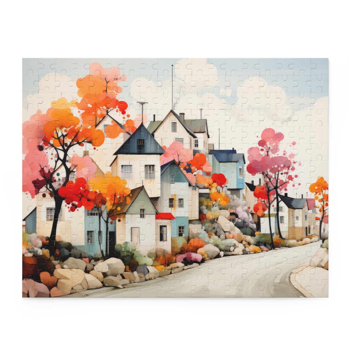 Jigsaw Puzzle (120, 252, 500-Piece), Autumn Whimsy (23-5313)