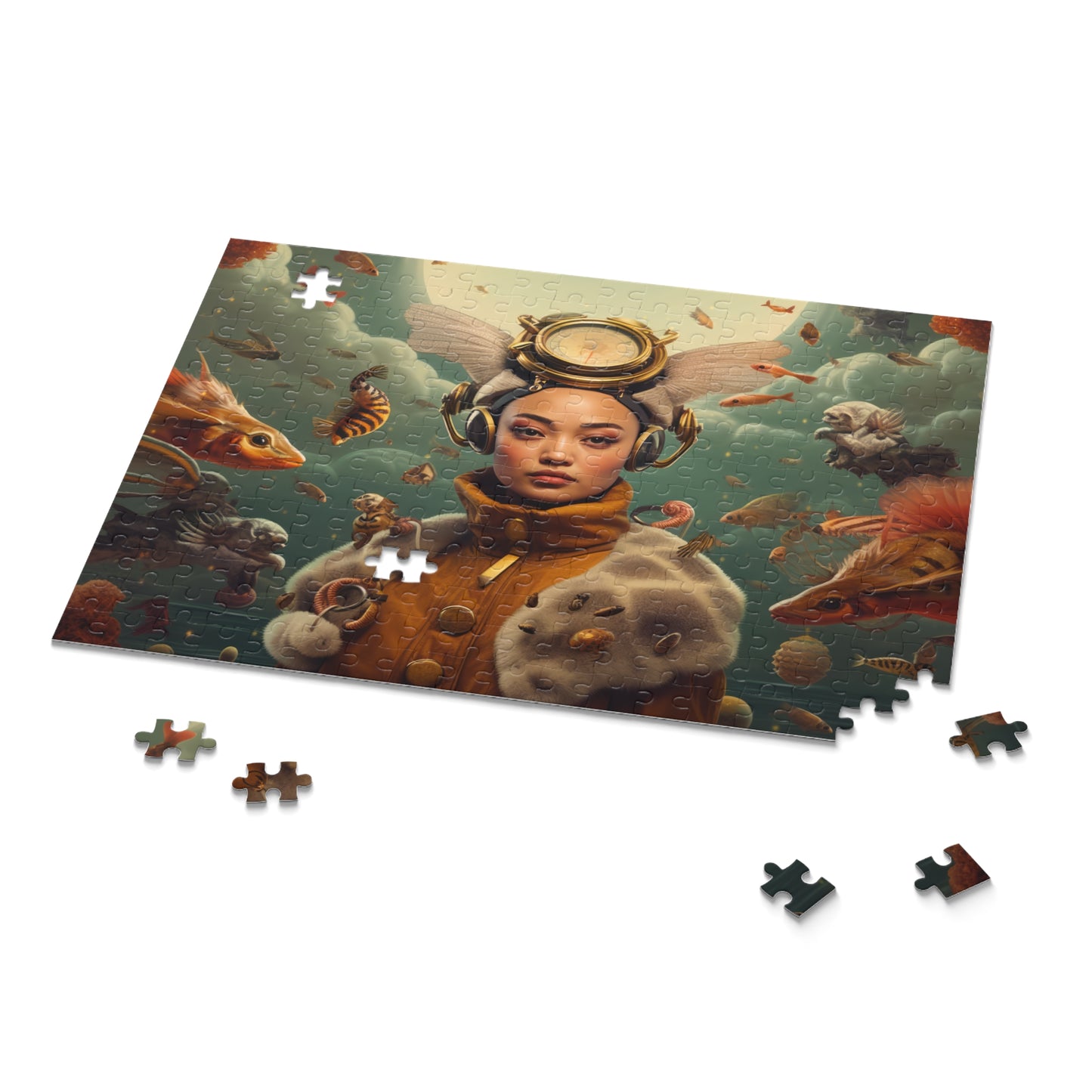 Jigsaw Puzzle (120, 252, 500-Piece), Aquanaut's Dream (23-0029)