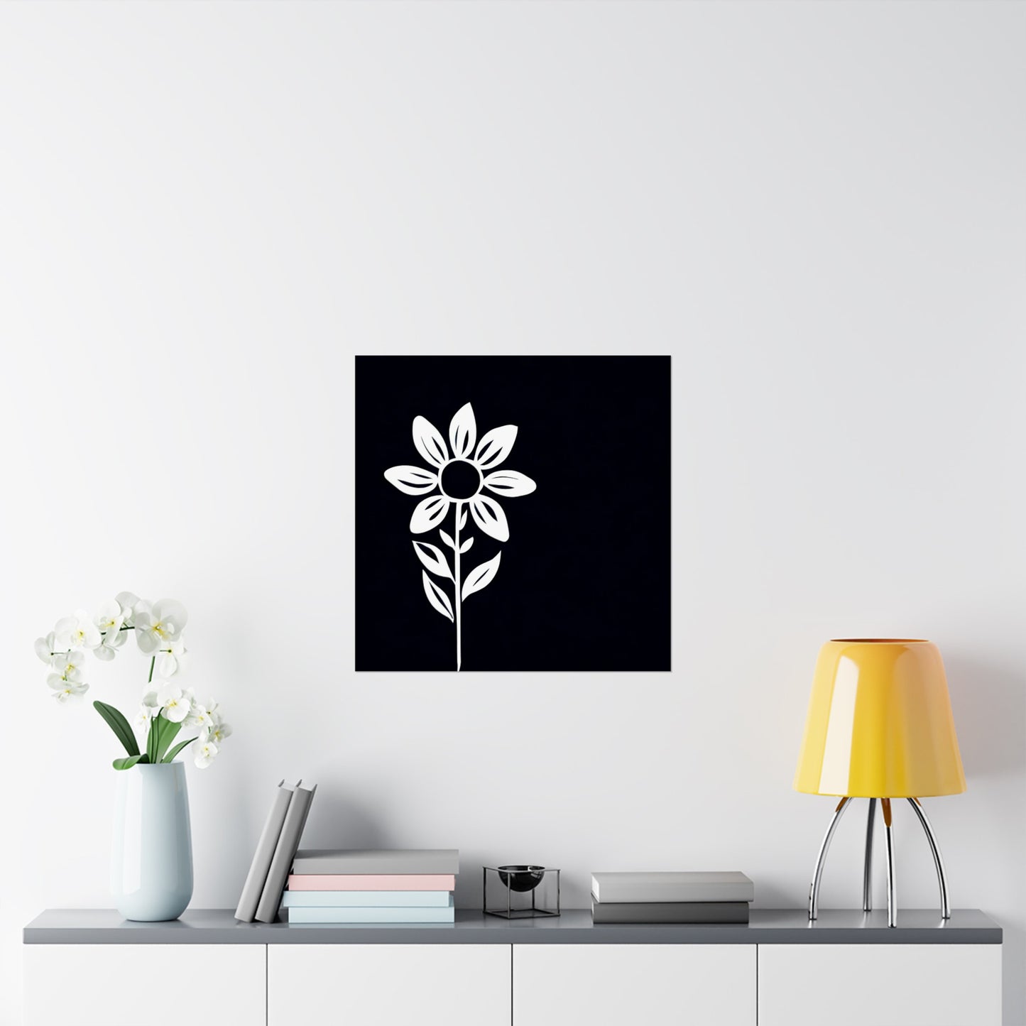 Matte Vertical Posters, Nocturnal Bloom (234099)