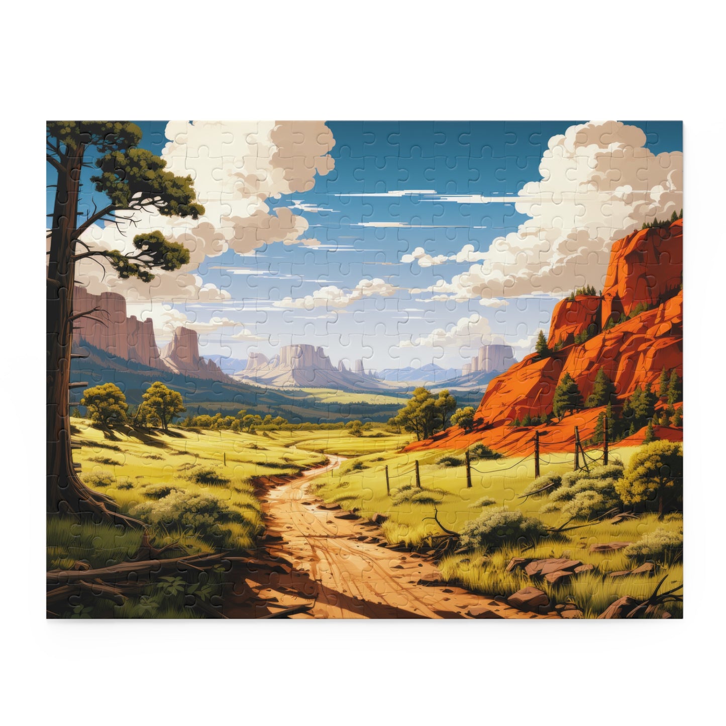 Jigsaw Puzzle (120, 252, 500-Piece), Vista Grandeur (23-5304)