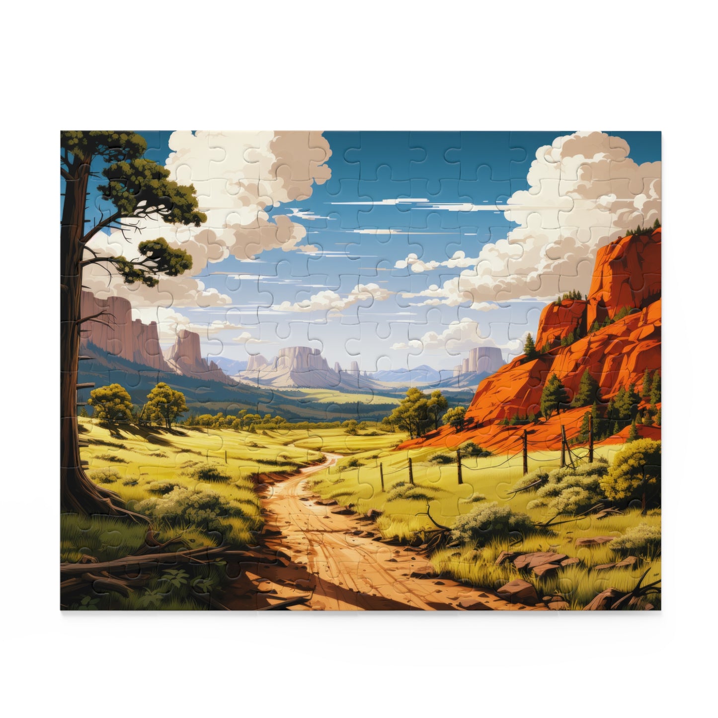 Jigsaw Puzzle (120, 252, 500-Piece), Vista Grandeur (23-5304)