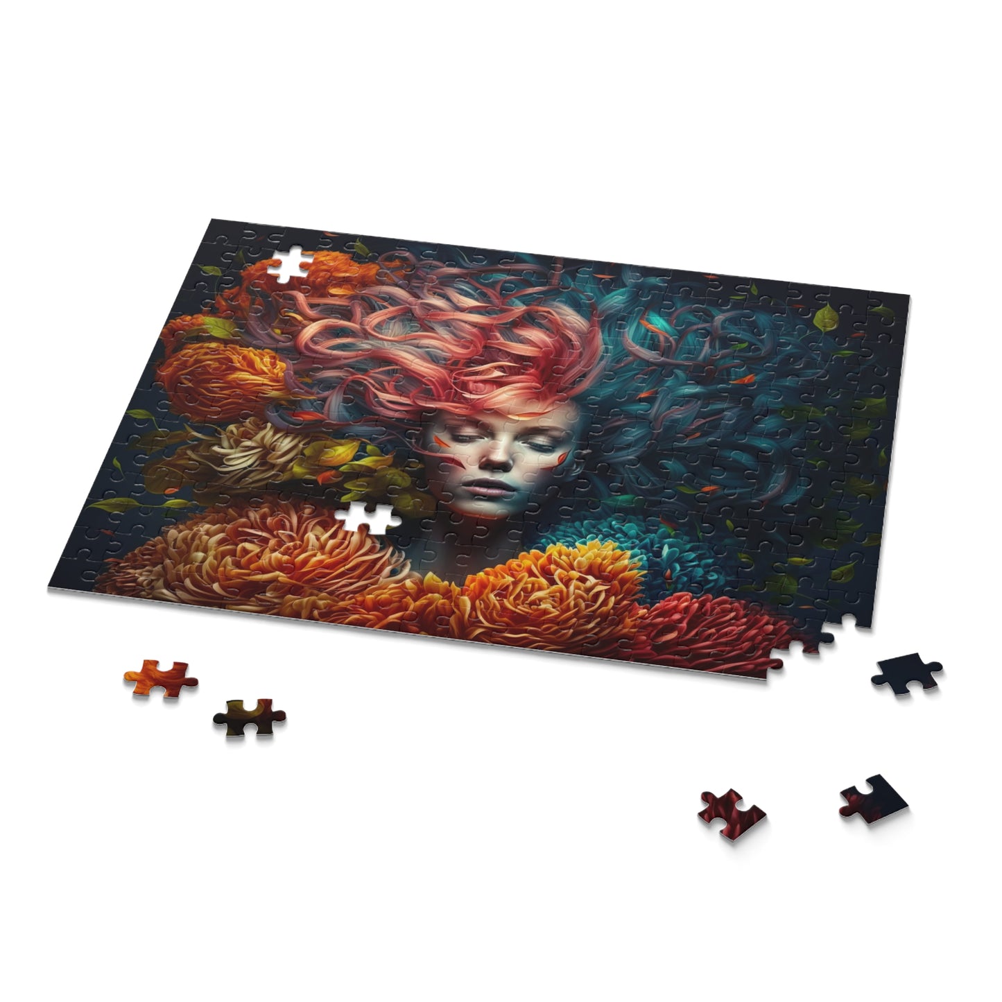 Jigsaw Puzzle (120, 252, 500-Piece), Autumnal Reverie (23-0370)