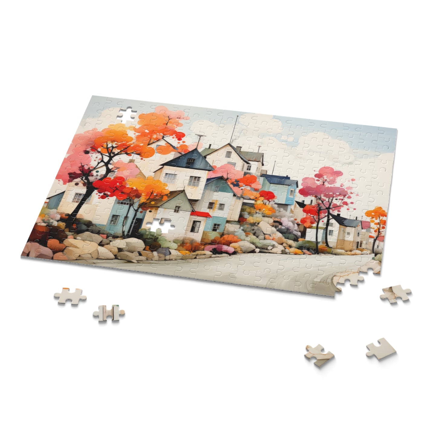 Jigsaw Puzzle (120, 252, 500-Piece), Autumn Whimsy (23-5313)