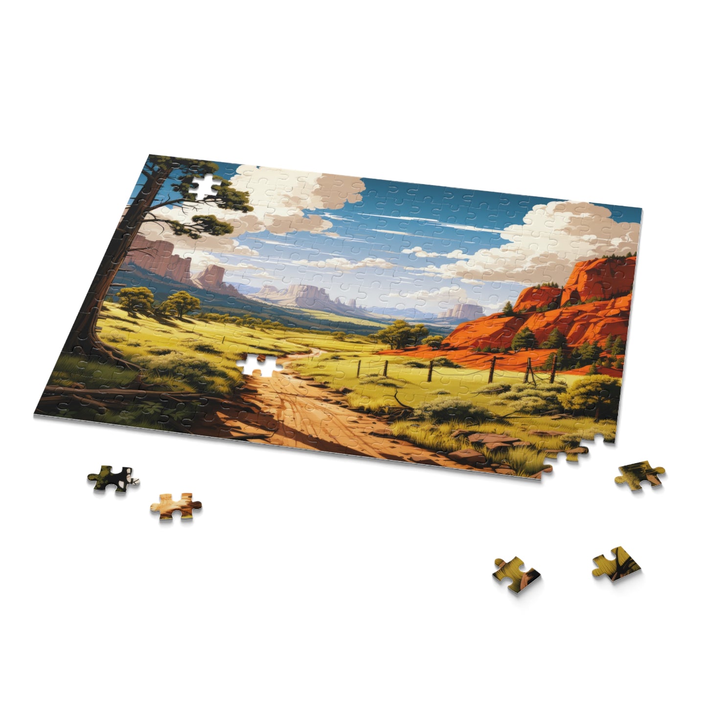 Jigsaw Puzzle (120, 252, 500-Piece), Vista Grandeur (23-5304)