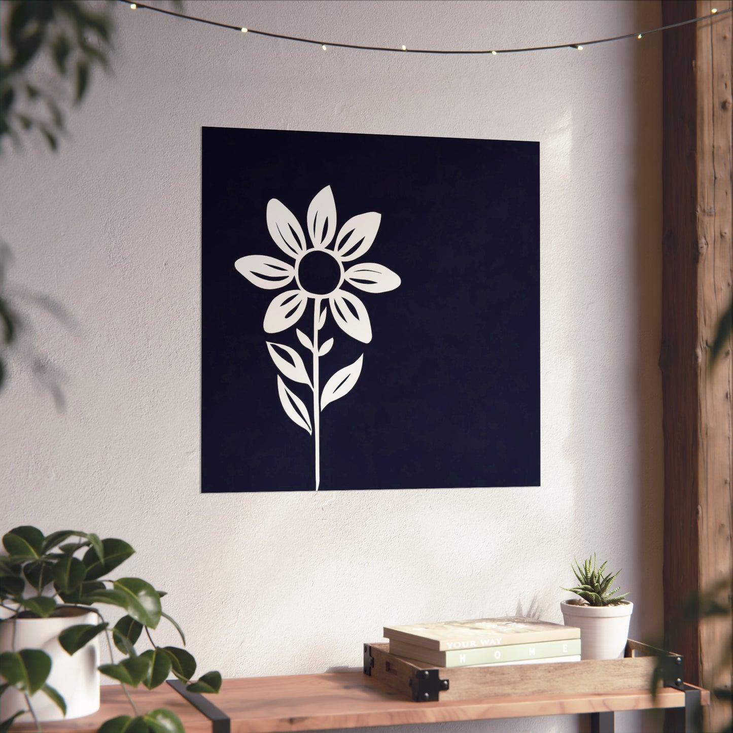 Matte Vertical Posters, Nocturnal Bloom (234099)