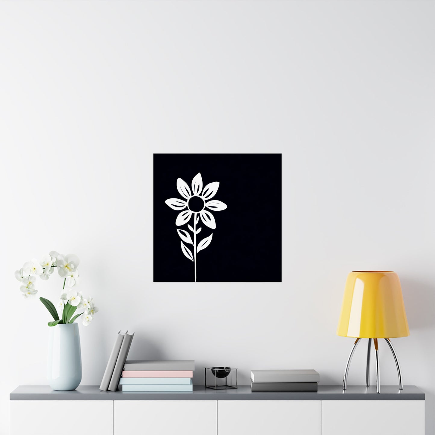 Matte Vertical Posters, Nocturnal Bloom (234099)