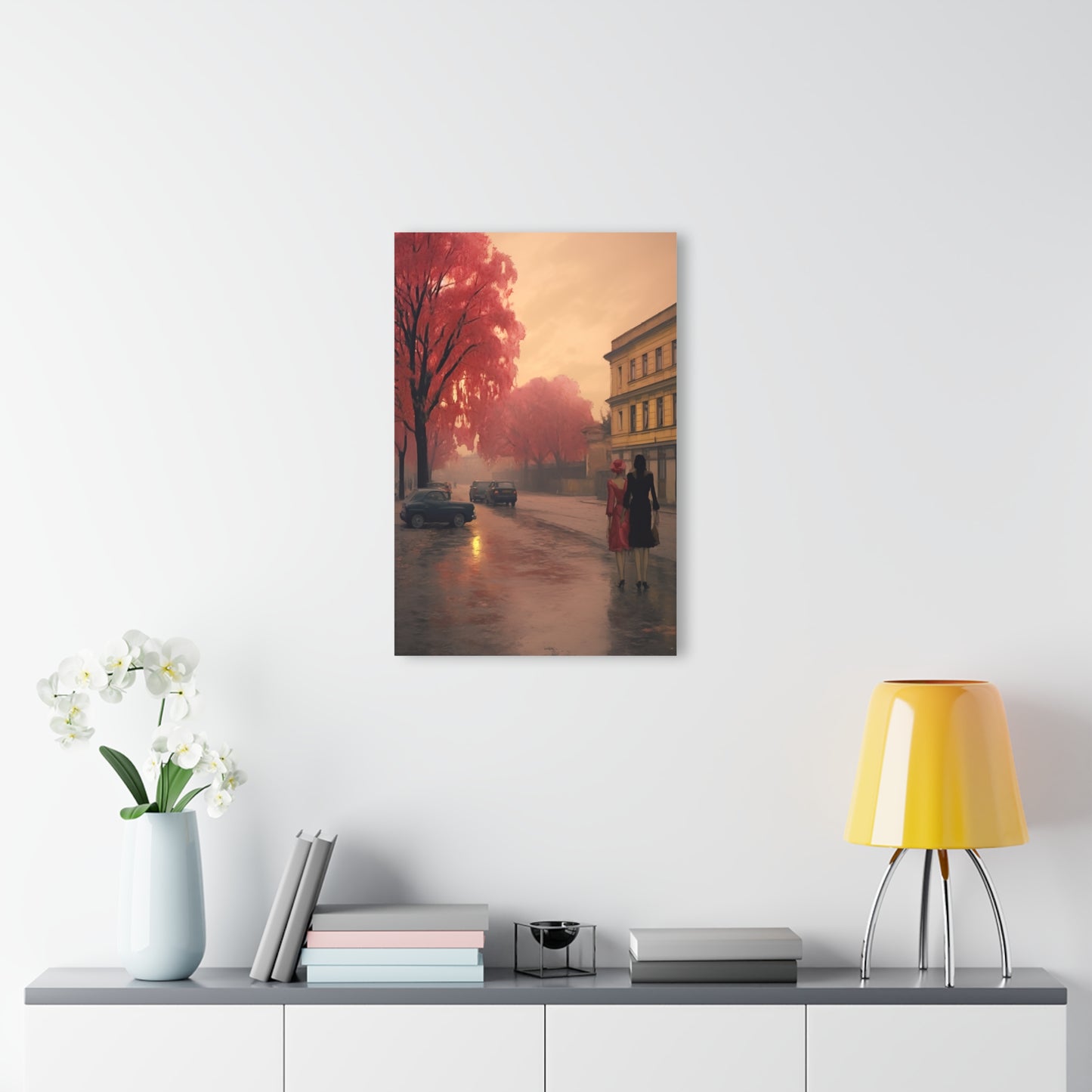 Acrylic Prints (French Cleat Hanging), Crimson Soirée (23-7513)